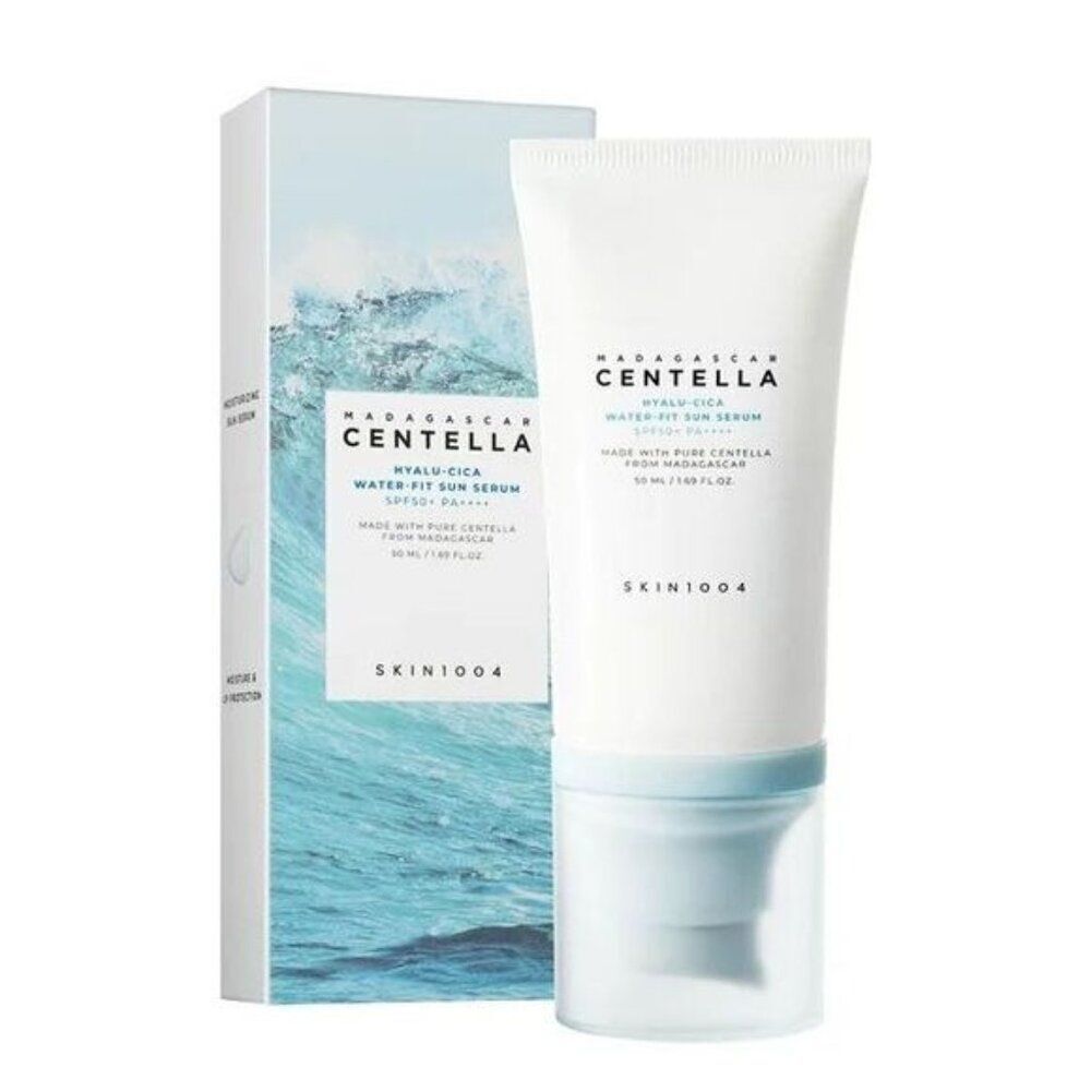 Madagascar Centella Hyalu-Cica Water-Fit Sun Serum SPF50 Skin1004 NEW IN BOX